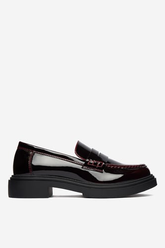 Mokasinke Jenny CEO-Y82537-1 Bordo rdeča
