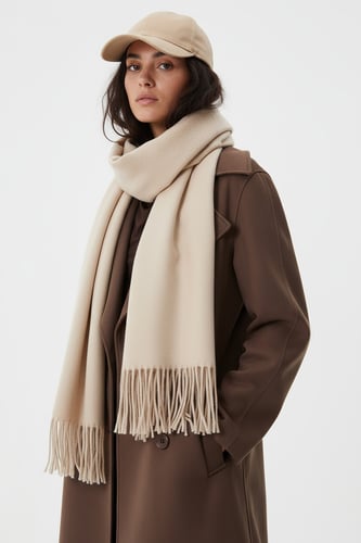 Dámská šála NINE WEST CEO-NW-W4-002-AW26 Béžová