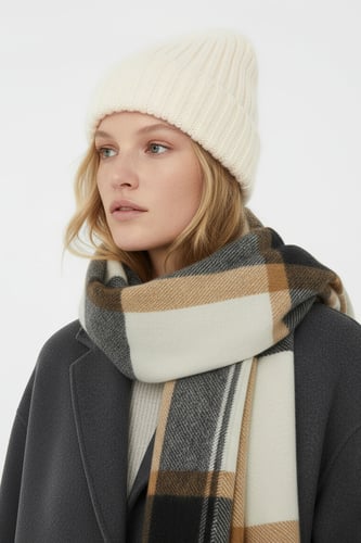 Dámský klobouk NINE WEST CEO-NW-W3-006-AW26 Krémová