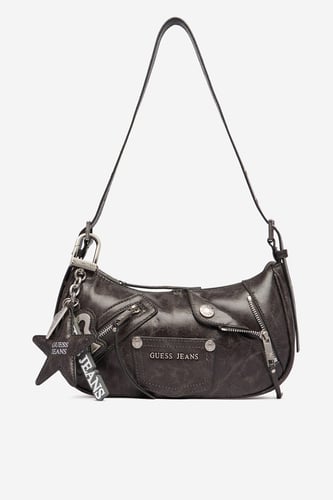 Kabelka GUESS JEANS CEO-GUESS-S-006-10 Tmavě šedá