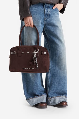 Kabelka GUESS JEANS CEO-GUESS-XC-004-10 Tmavě hnědá