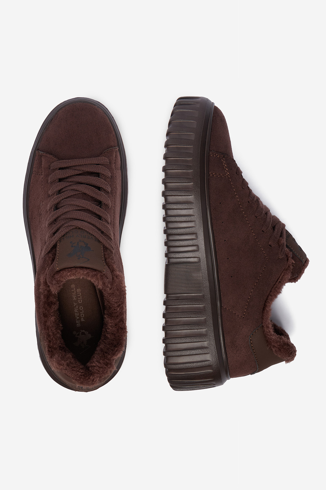 Sneakersy Tmavě hnědá