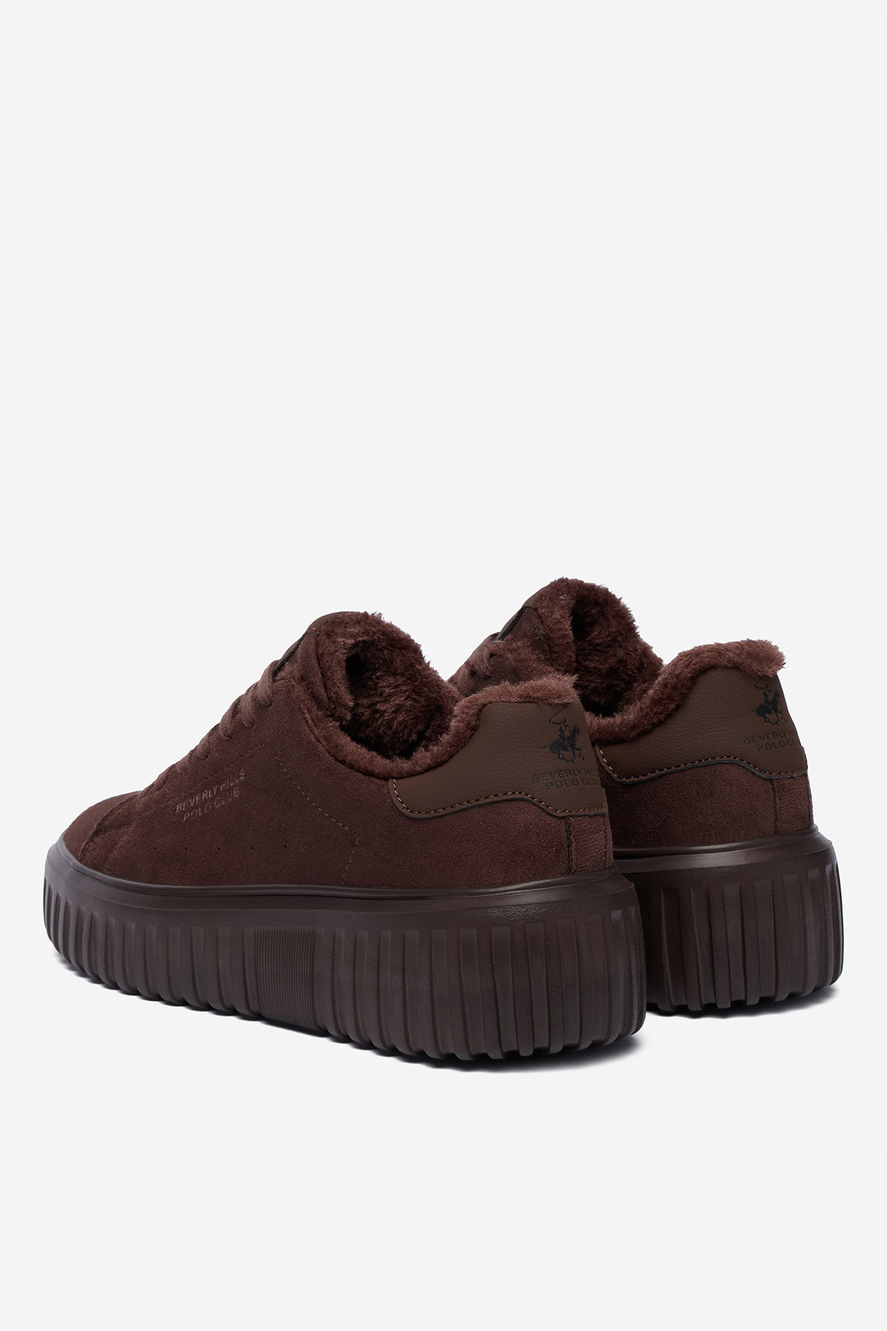 Sneakersy Tmavě hnědá