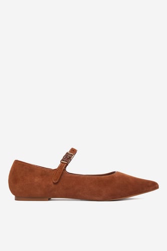 Baleríny Mexx EO-WS1314-01 Světle hnědá