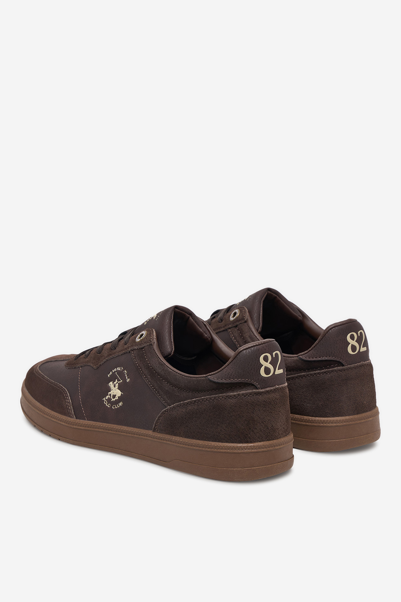 Sneakersy Tmavě hnědá
