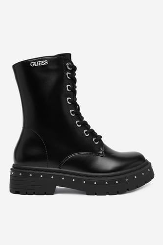Šněrovací vyšší obuv GUESS CEO-CS6730-01A Černá