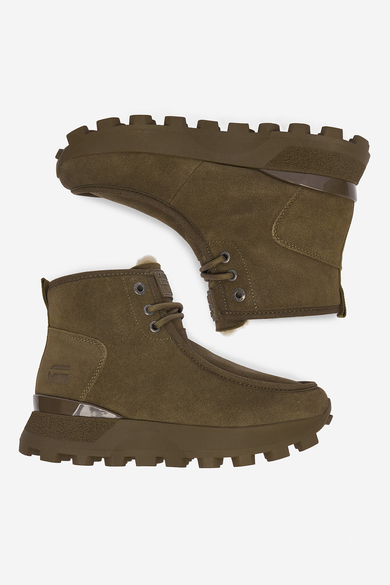 Kotníková obuv Khaki