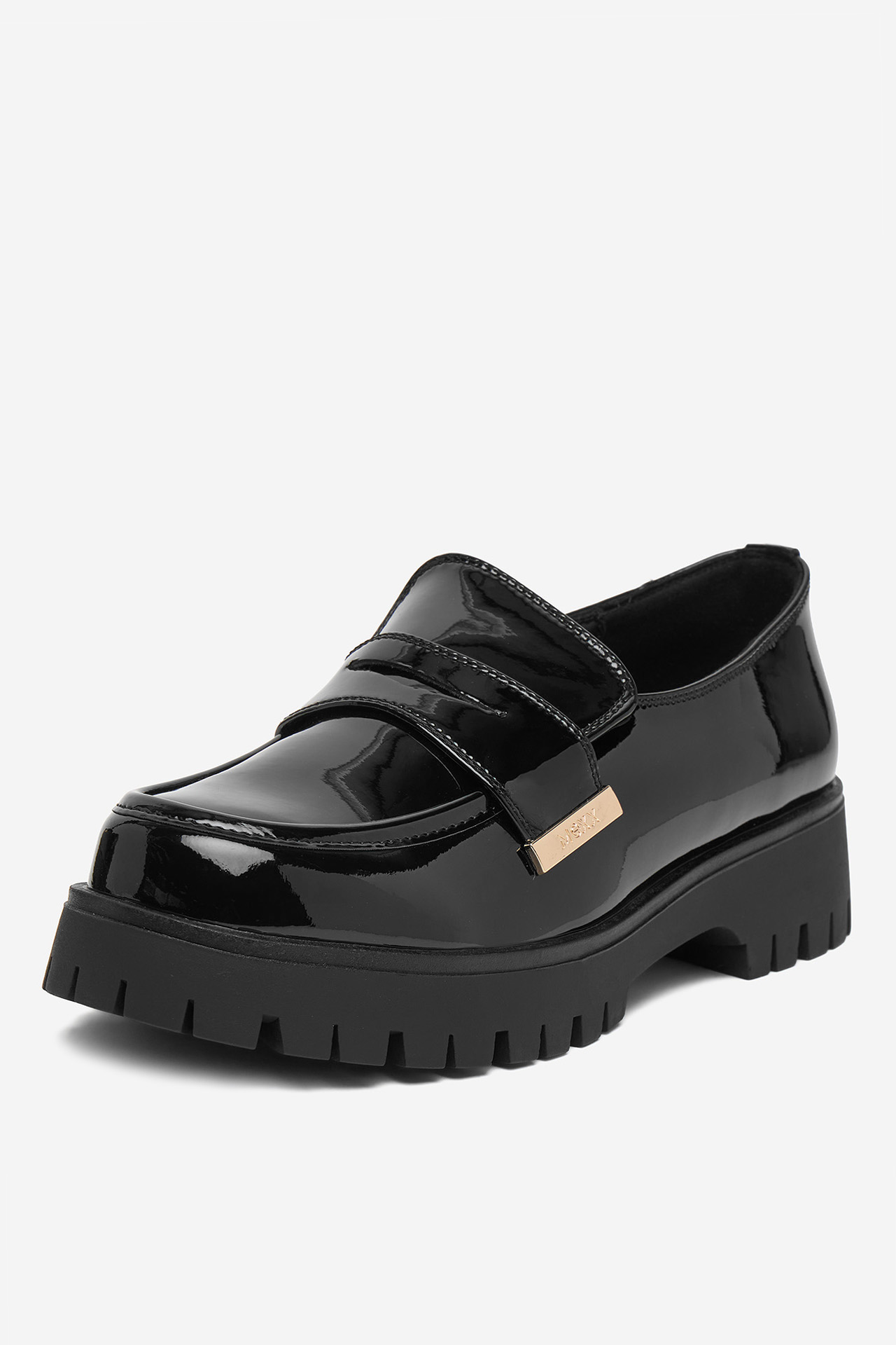 Loafersy Černá