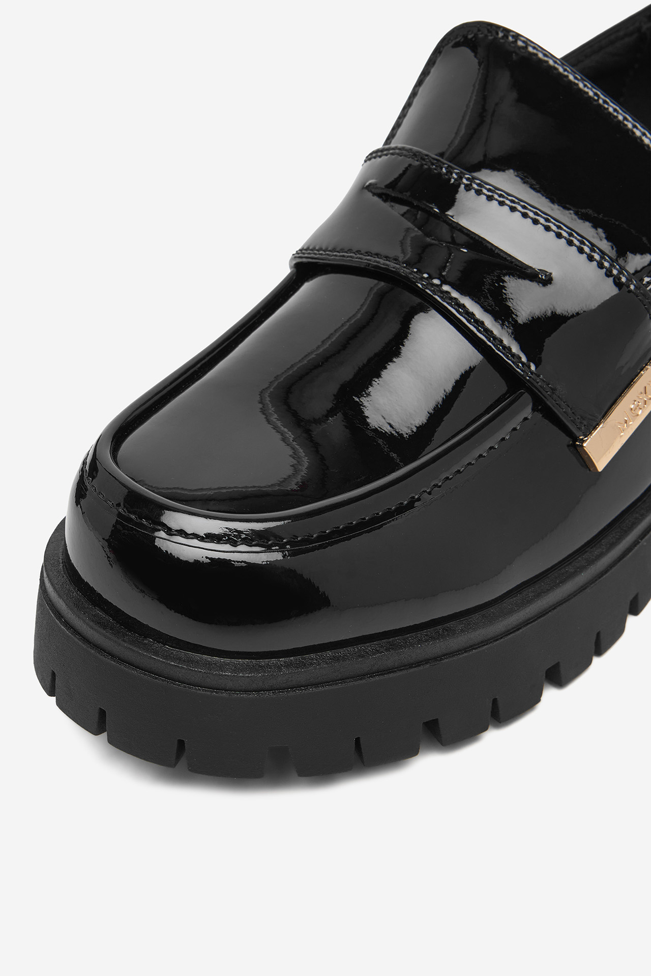 Loafersy Černá