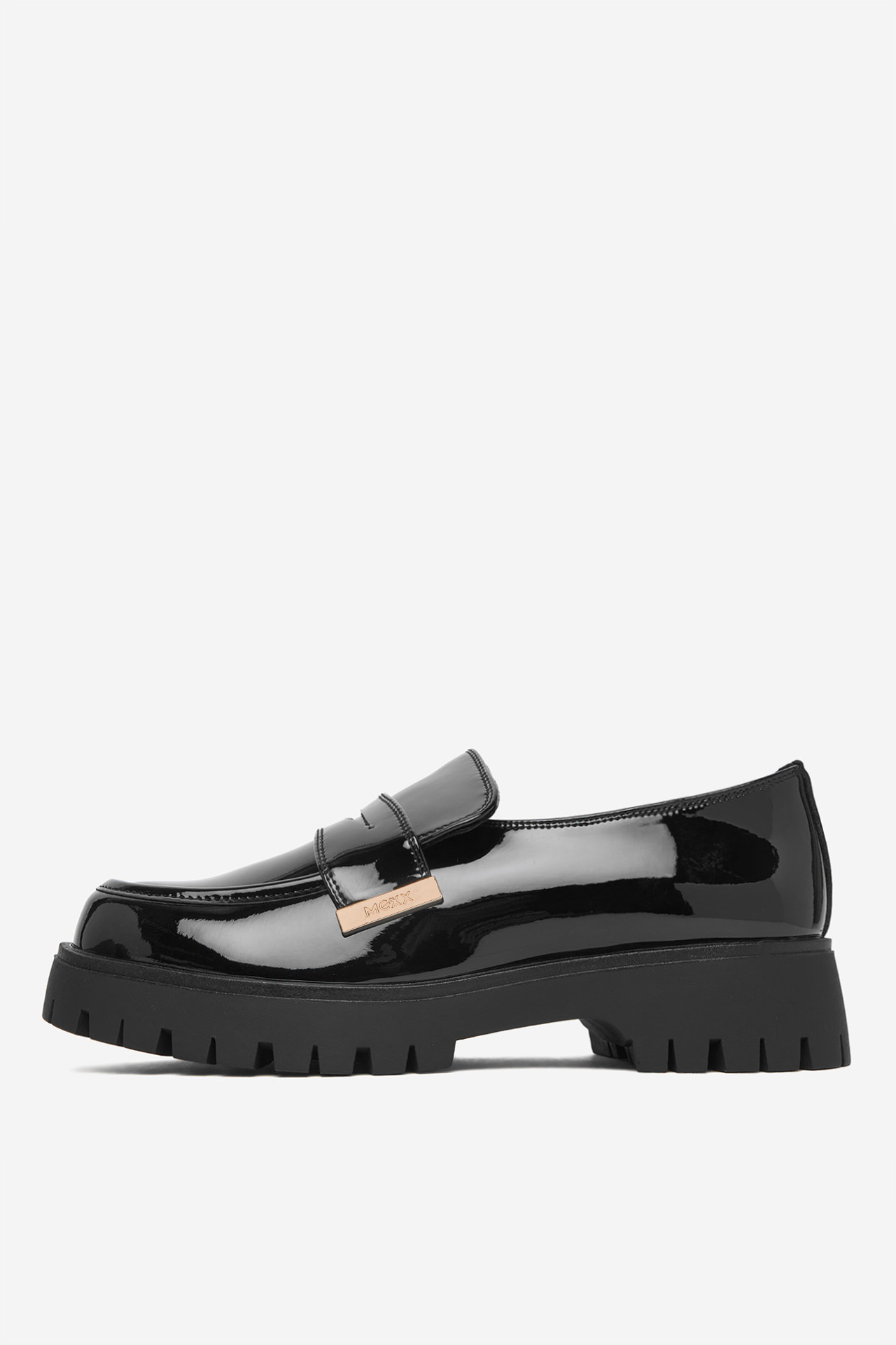 Loafersy Černá