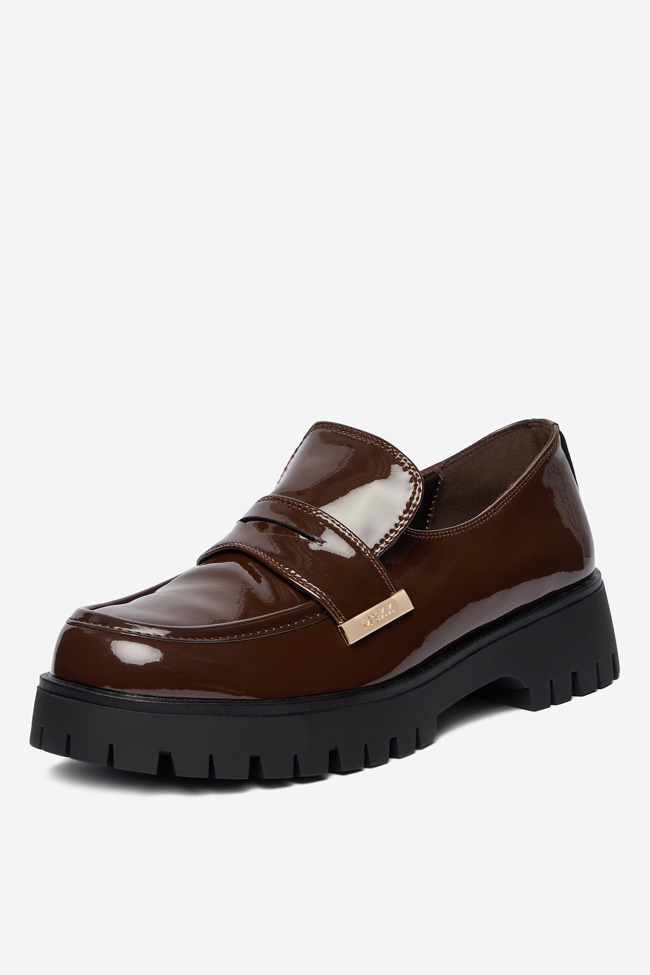 Loafersy Hnědá