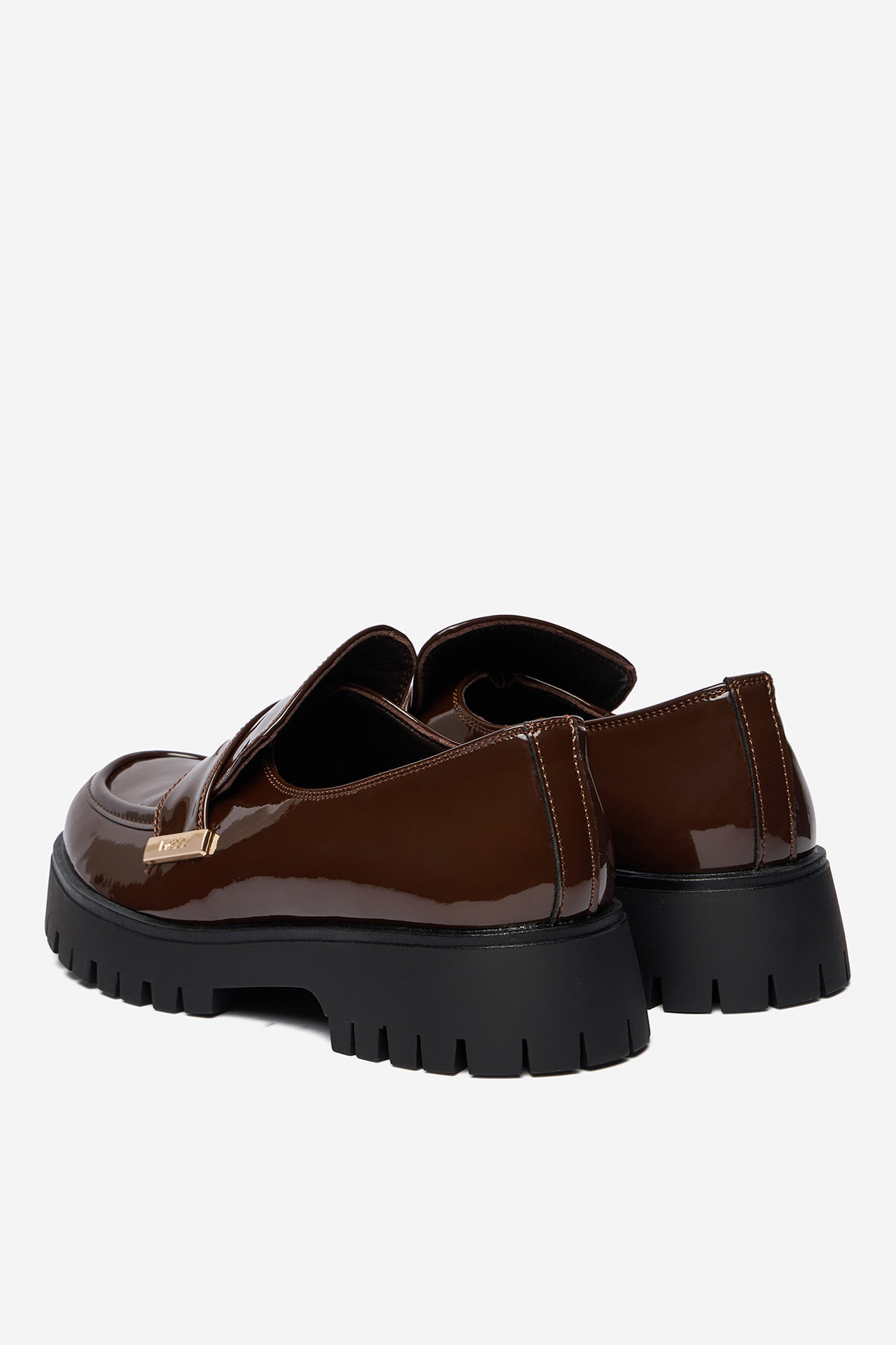 Loafersy Hnědá