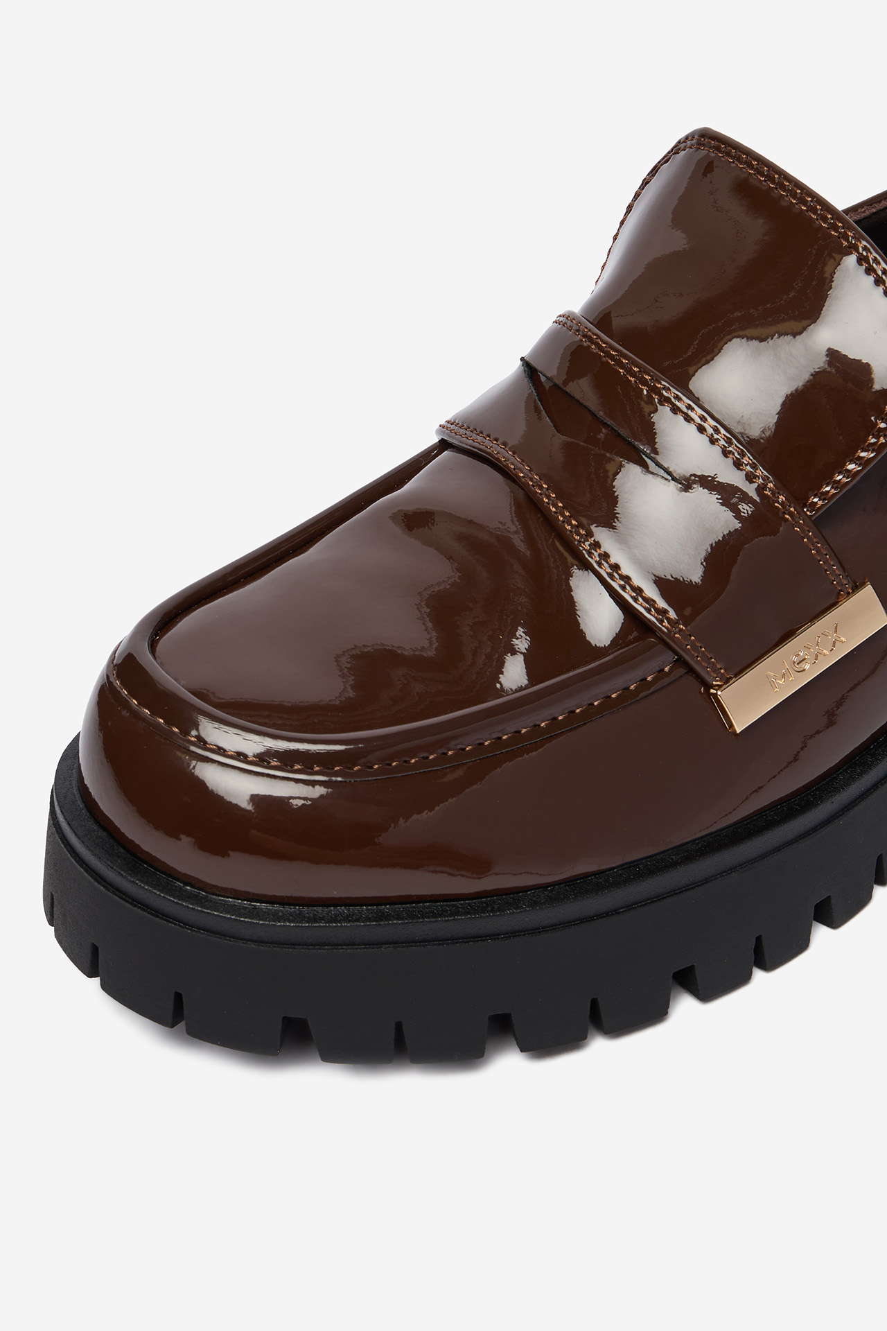 Loafersy Hnědá
