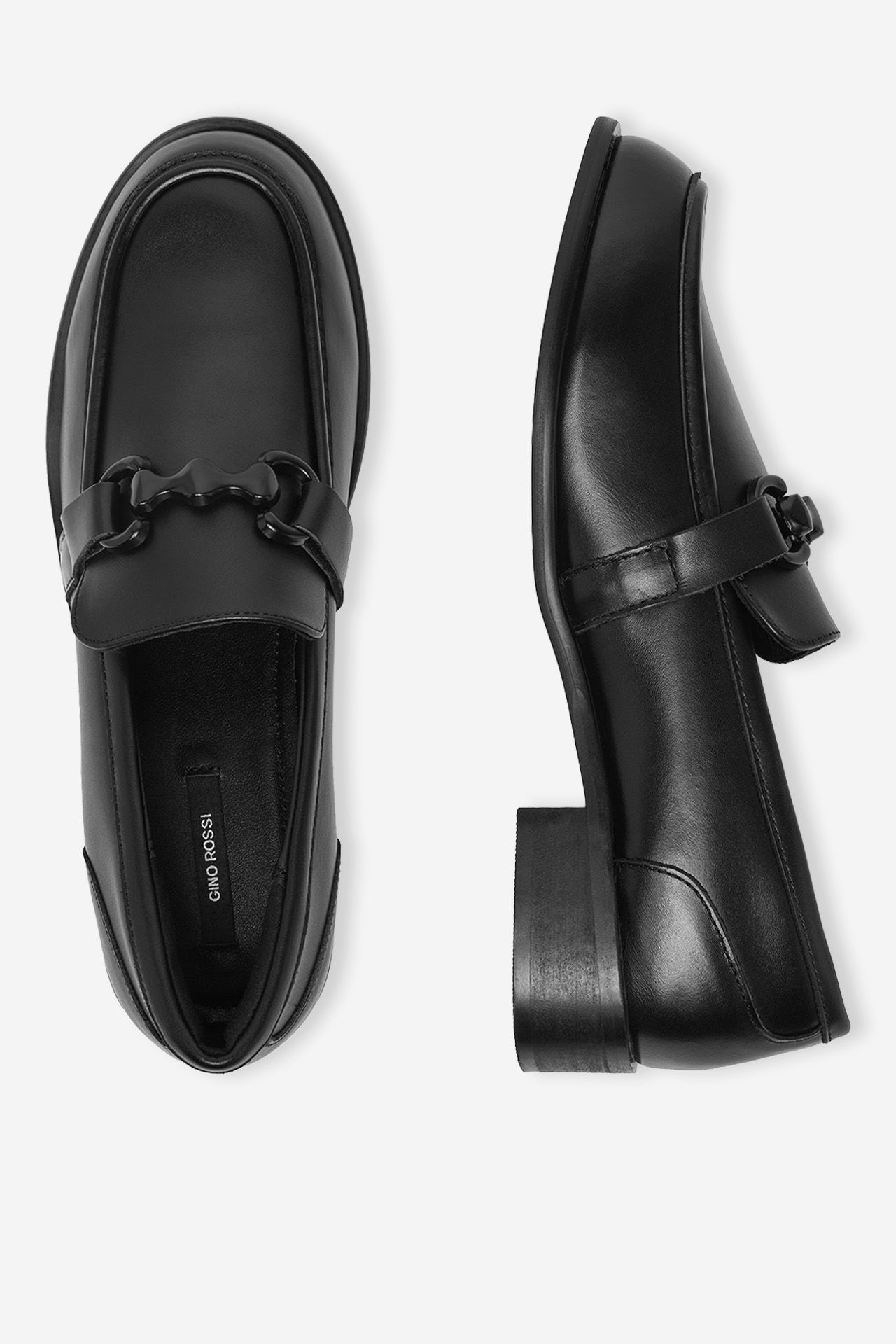 Loafersy Černá