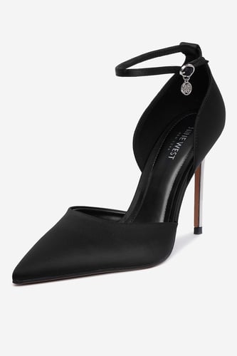 Čevlji s peto NINE WEST CEO-CWBFS255 Črna