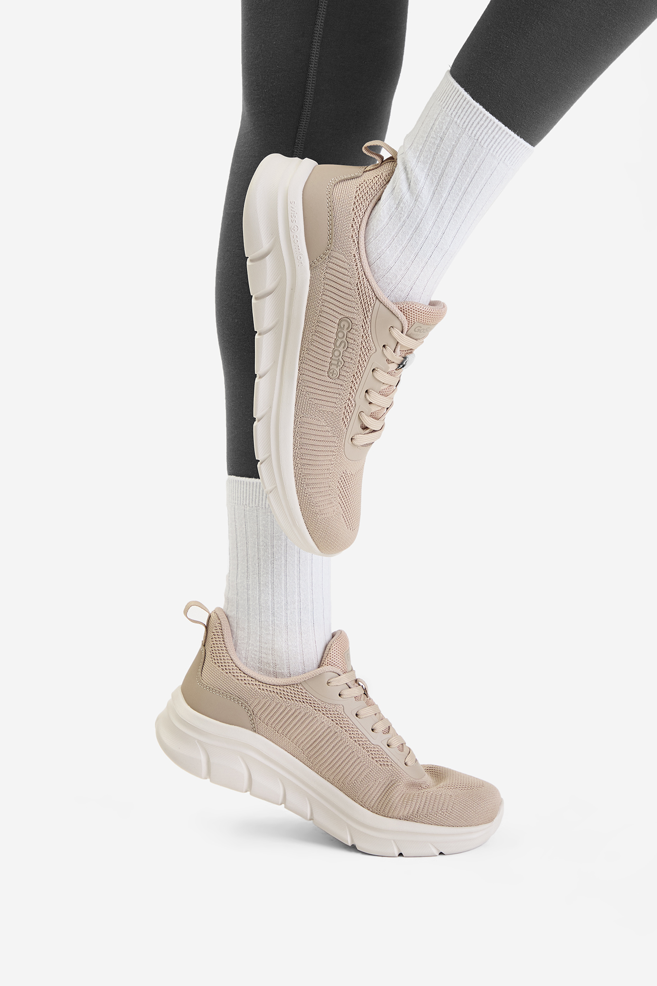 Sneakersy Béžová