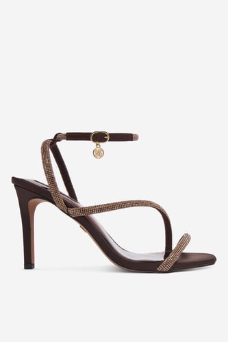 Sandały NINE WEST CEO-Y3113-1 Brązowy