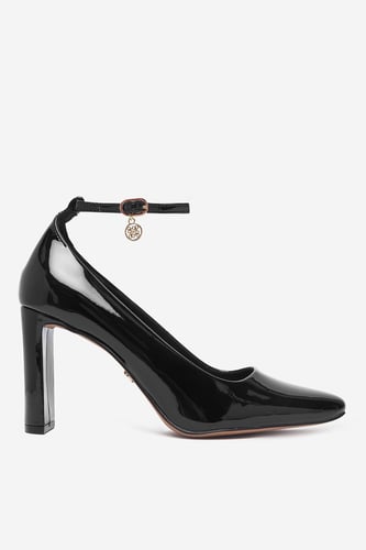 Čevlji s peto NINE WEST EO-C5176-1 Črna