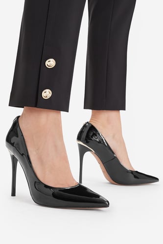 Čevlji s peto NINE WEST EO-CD25-362-2 Črna