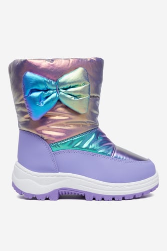 Škornji DeeZee CEO-D52-24K-402 Vijolična