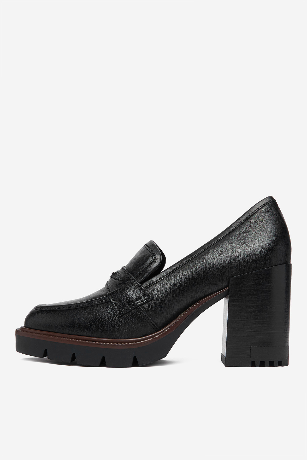 Loafersy Černá