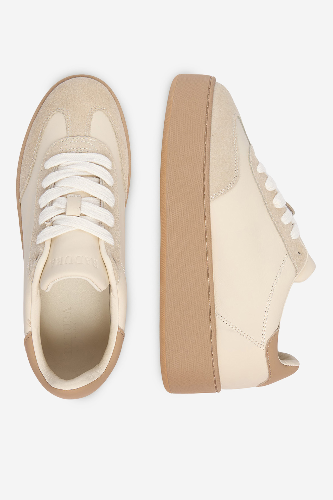 Sneakersy Světle béžová