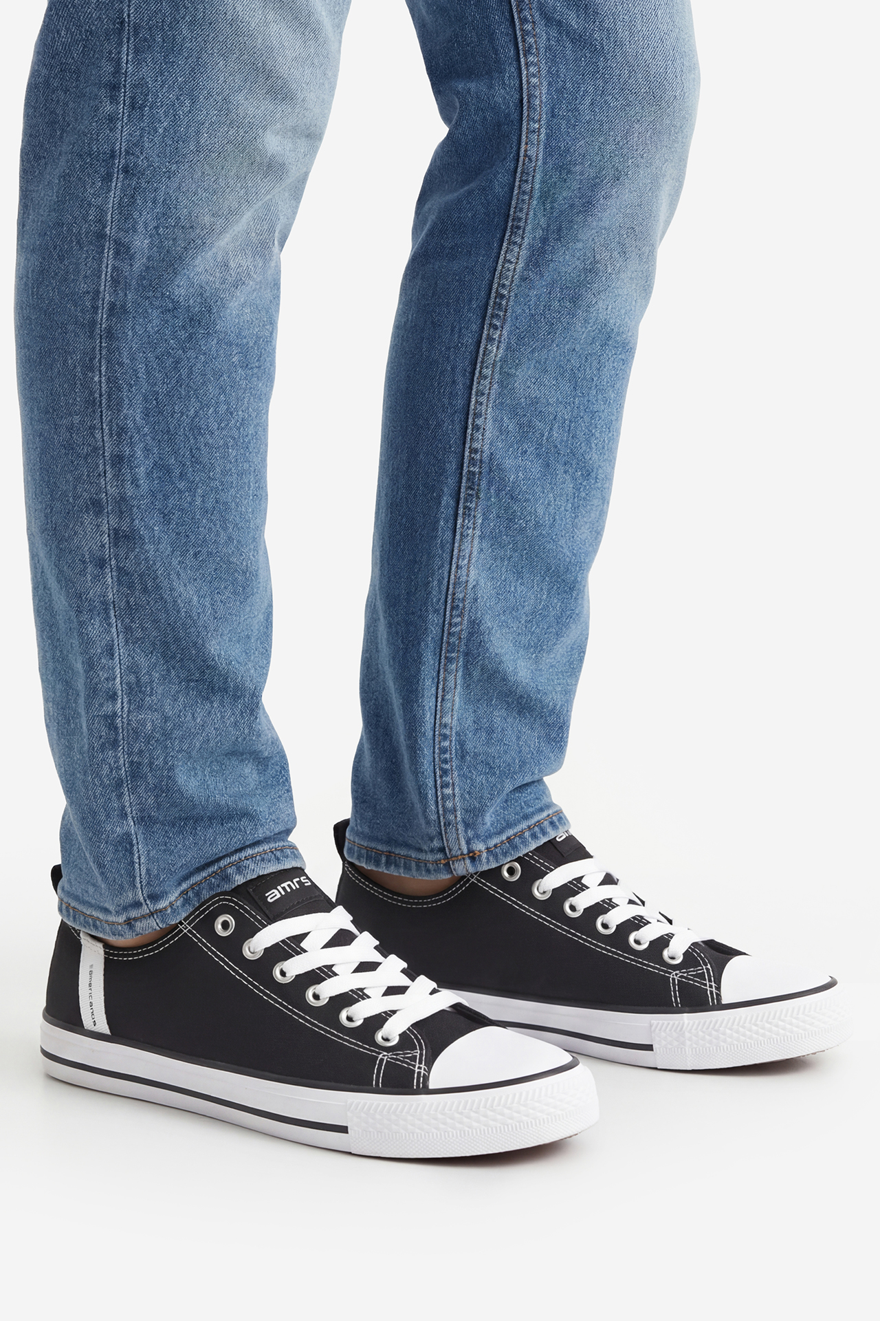 Trampki AMERICANOS WB-LEA-ZL-A002B Czarny