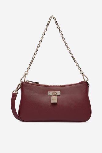 Torbica NINE WEST CEO-SILENT CHARM-LDA9867 Bordo rdeča
