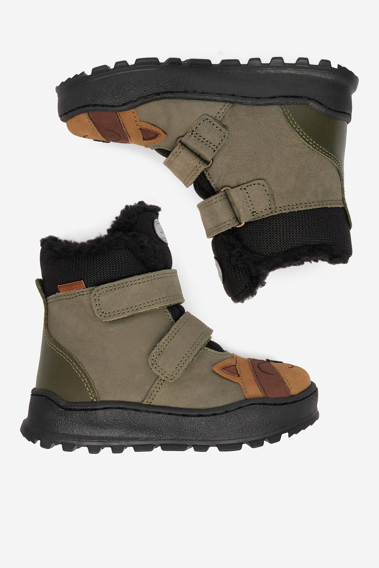 Kotníková obuv Khaki
