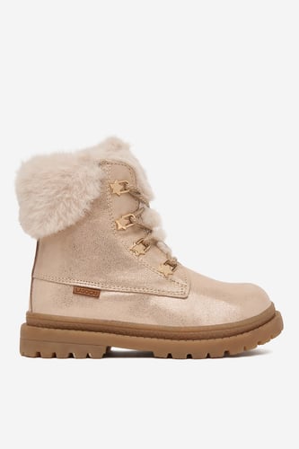 Šněrovací vyšší obuv Lasocki Kids CEO-CI12-POINT-10A Béžová