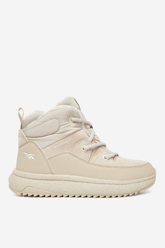 Šněrovací vyšší obuv Reebok CEOWB-LEA-JA-C576W Světle béžová