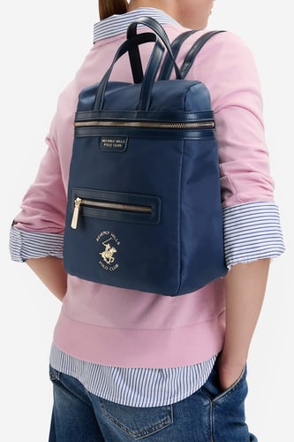 Nahrbtnik Beverly Hills Polo Club CEO-BHPC-L-002-10 Mornarsko modra