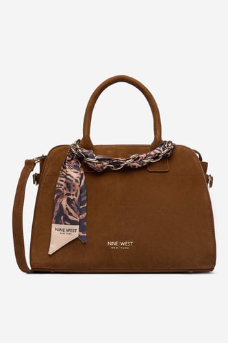 Torebka NINE WEST EO-WHISPER LUXE-LDA9422A Brązowy jasny