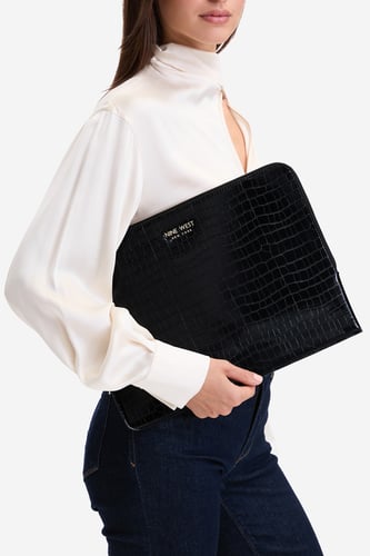 Torbica NINE WEST CEO-OFFICE ELEGANCE-LDA9838 Črna