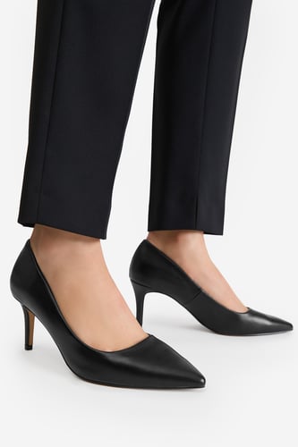Čevlji s peto Jenny CEO-CD24173-1 Črna
