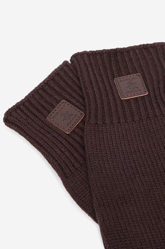 Pánské rukavice BEVERLY HILLS POLO CLUB CWBEO-BHPC-M6-001-AW26 Hnědá