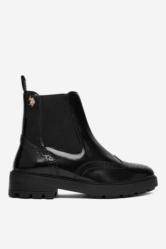 Kotníková obuv U.S. POLO ASSN. EO-ANYA002W/GL1 Černá