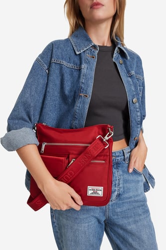 Kabelka GUESS JEANS CWBEO-GUESS-B-004-10 Červená