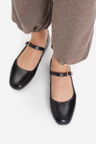 Balerínky U.S. POLO ASSN. EO-SVEVA001W/GL1 Čierna