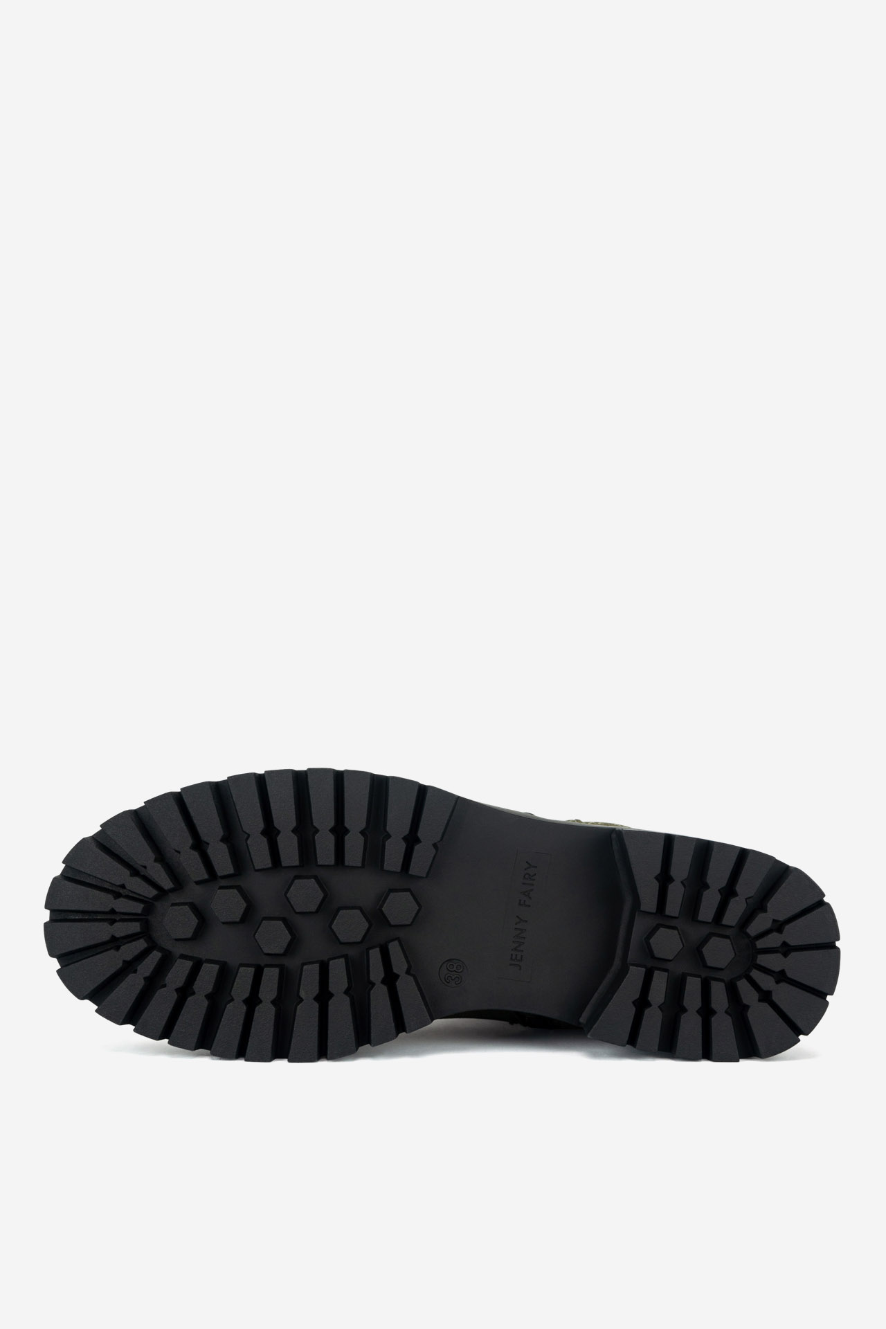 Kotníková obuv s elastickým prvkem Khaki