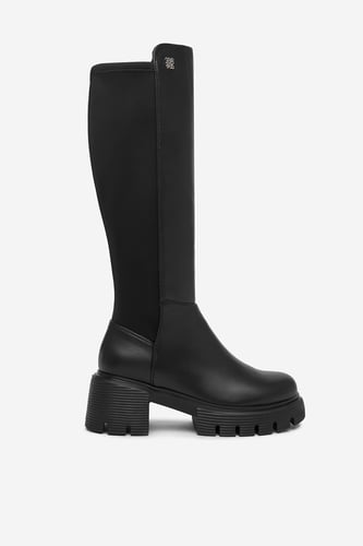 Škornji NINE WEST CEO-LD078 11 Črna