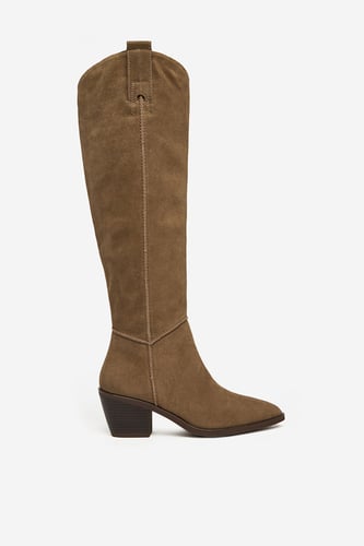 Škornji Badura C-ANIYA-DX01381 Bež