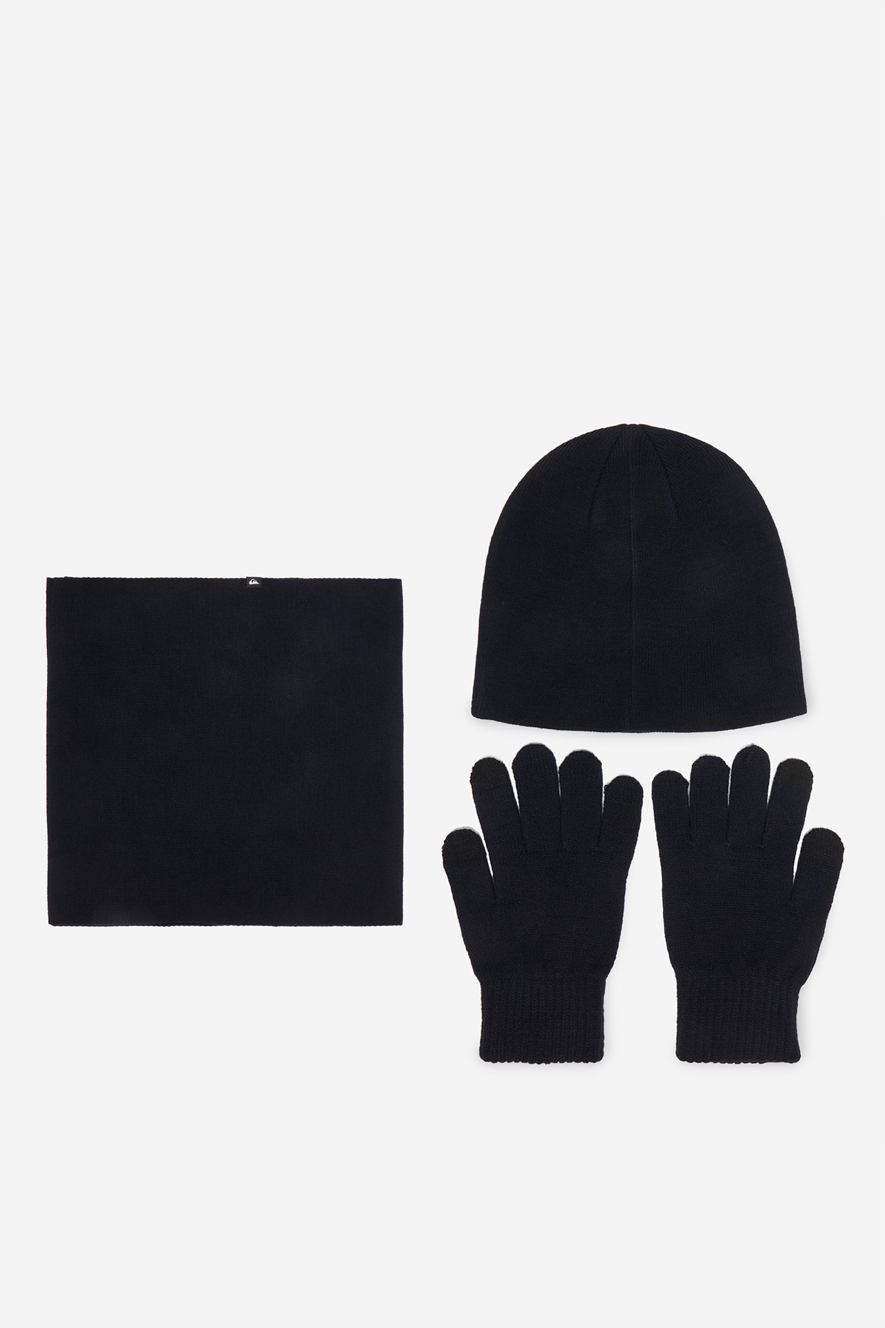 Set klobuk, bandana in rokavice Mornarsko modra