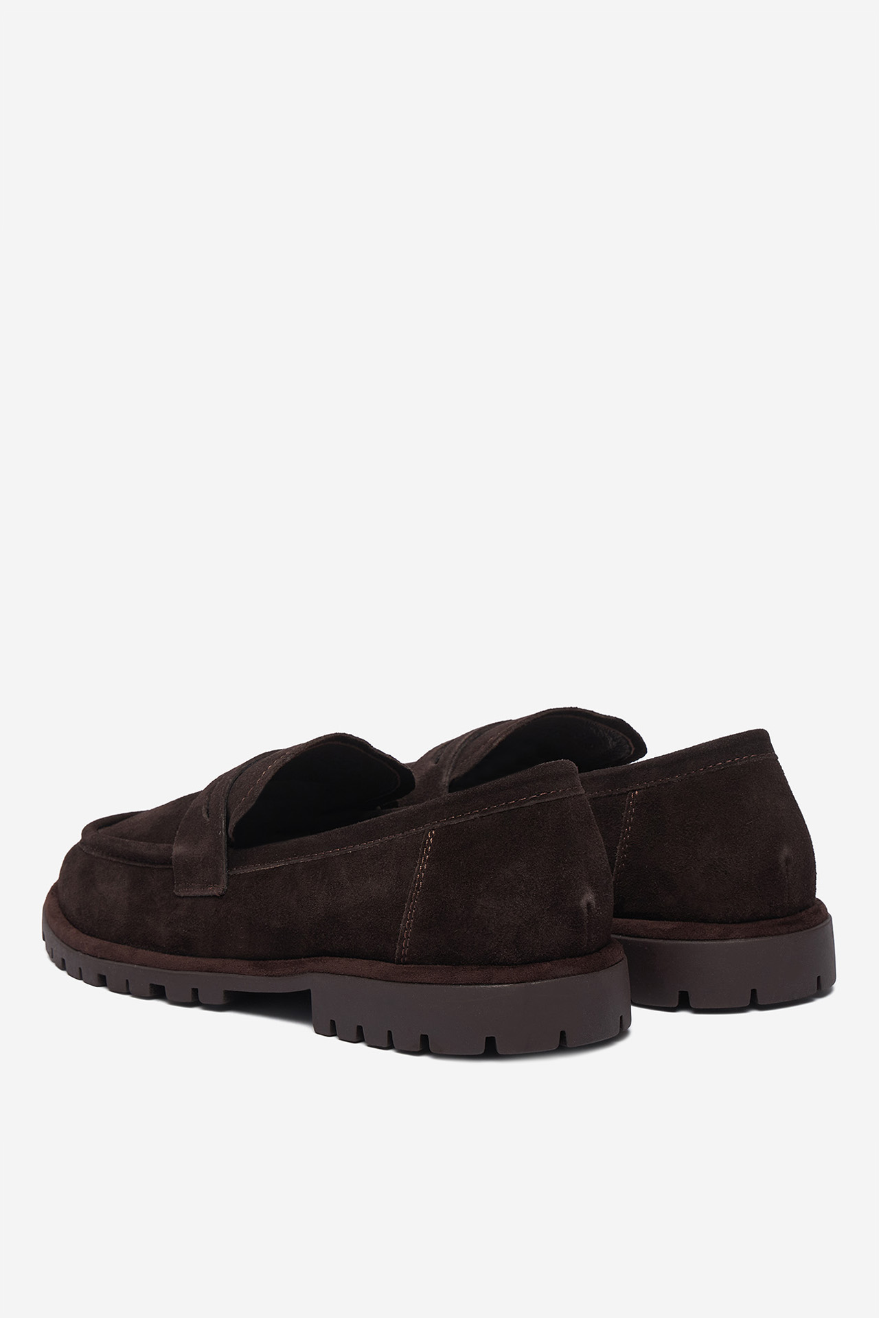 Loafersy Tmavě hnědá