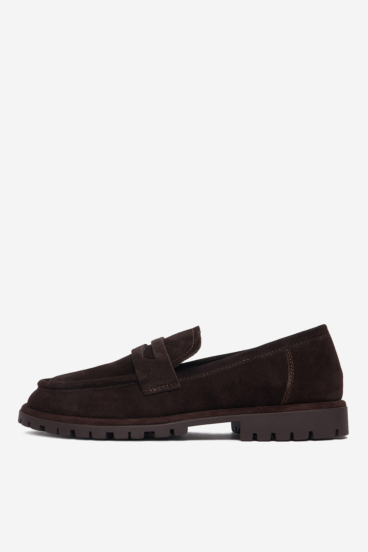 Loafersy Tmavě hnědá
