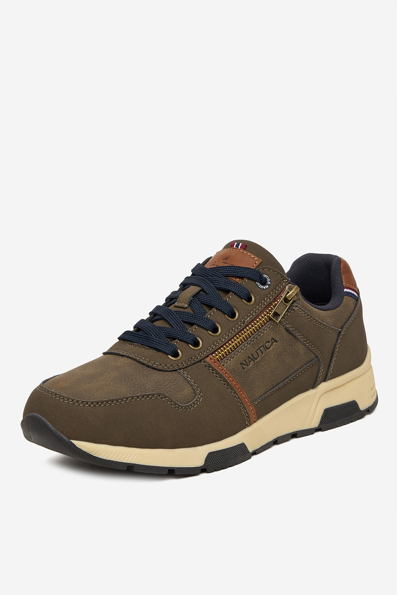 Sneakersy Khaki