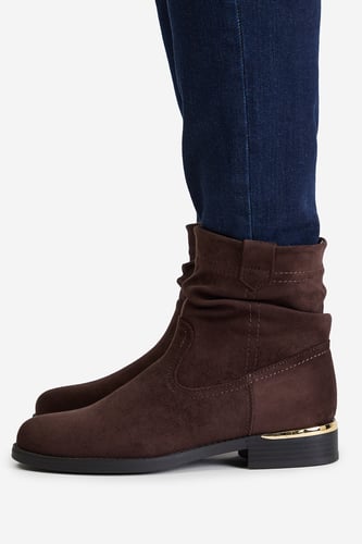 Kotníková obuv Jenny CEO-HY15263-6 Hnědá
