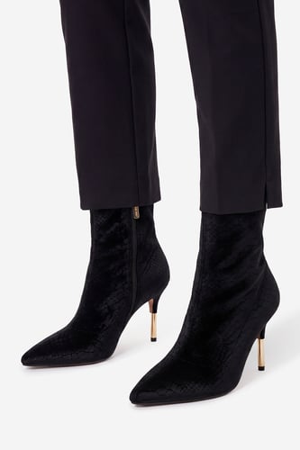 Kotníková obuv NINE WEST EO-LBT905665-36B Černá