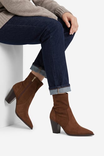 Kotníková obuv NINE WEST EO-LBT805720-2 Světle hnědá