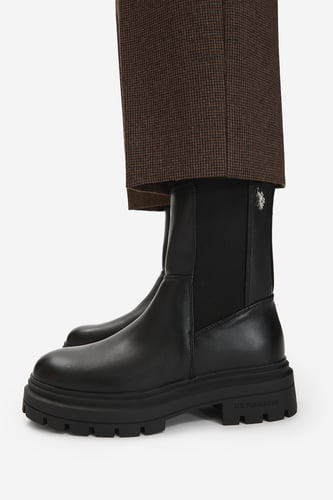 Kotníková obuv U.S. POLO ASSN. EO-SVETA003W/GYE1 Černá